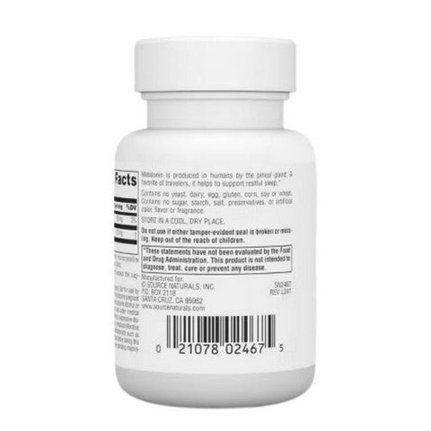 Source Naturals, Sleep Science Melatonin, 10 Mg, 120 Tabs Source Naturals