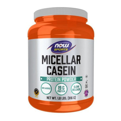 Now Foods, Instantized Micellar Casein Unflavored, 1.8 lbs Now Foods