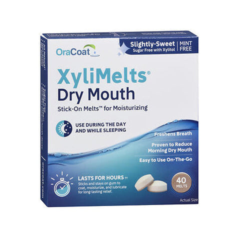 OraCoat, Orahealth XyliMelts Mint-Free, 40 Each OraCoat