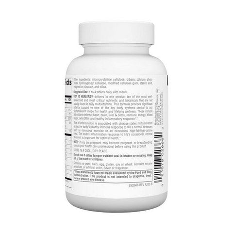 Source Naturals, Top 10 Healers, 60 Tab Source Naturals