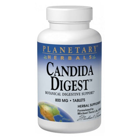 Planetary Herbals, Candida Digest, 90 Tabs Planetary Herbals
