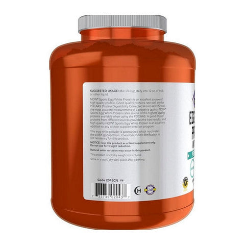 Now Foods, Egg White Pure Protein, 5 lb Now Foods