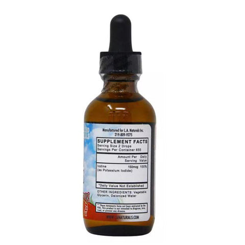 L. A .Naturals, Potassium Iodide, 150 mcg, 2 Oz L. A .Naturals