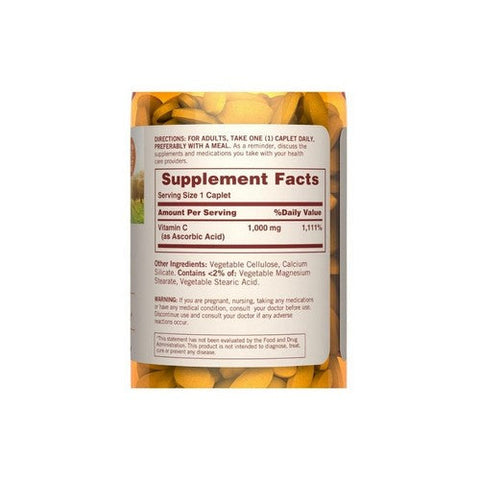 Sundown Naturals, High Potency Vitamin C Caplets, 1000 Mg, 133 Tabs Sundown Naturals