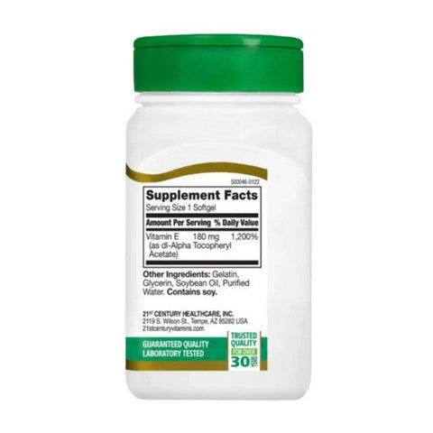 21st Century, E-400, 110 Softgels 21st Century