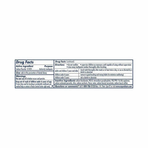 Pepsodent, Complete Care Anticavity Fluoride Toothpaste Original, 5.5 Oz