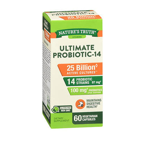 Nature's Truth, Daily Ultimate Probiotic-14 Vegetarian, 60 Caps Nature's Truth