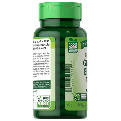 Nature's Truth, Standardized Ginkgo Biloba Plus Bacopa, 120 Mg, 100 Caps Nature's Truth