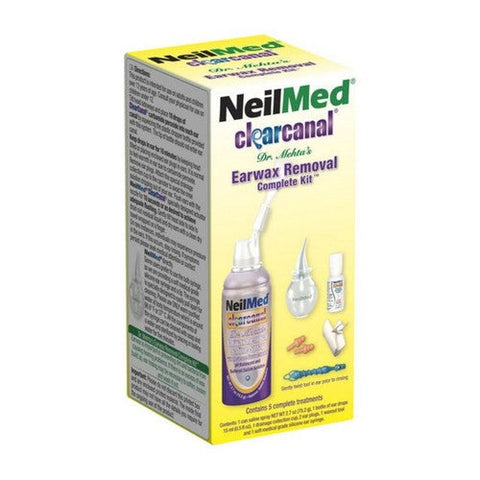Neilmed, ClearCanal Earwax Removal Kit, 75 ml Neilmed