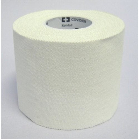 Kendall, Waterproof Medical Tape White 2 Inch X 10 Yard Cloth NonSterile, Case Of 12 Kendall