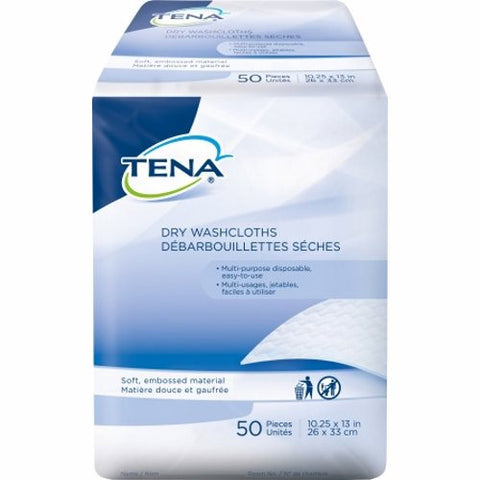 Washcloth 13-1/4 Inch Disposable Count of 1 by Tena