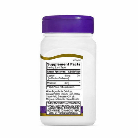 21st Century, Melatonin, 3 Mg, 200 Tablets 21st Century