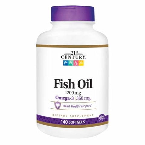 Fish Oil 140 Softgels by 21st Century