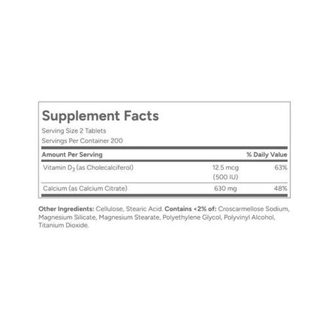21st Century, Calcium Citrate + D3, 75 Tabs 21st Century