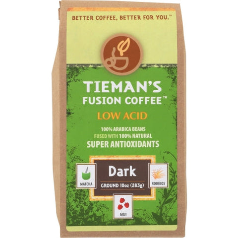 Tiemans Fusion, Coffee Grnd Drk Fused, 10 Oz(Case Of 6) Tiemans Fusion