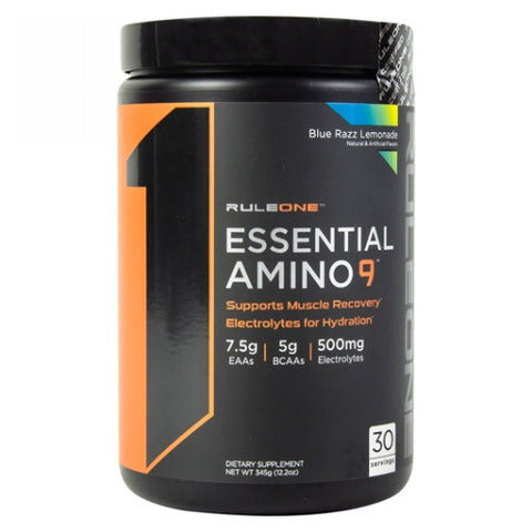 Essentail Amino 9 Blue Razz Lemonade 12.2 Oz by Rule 1