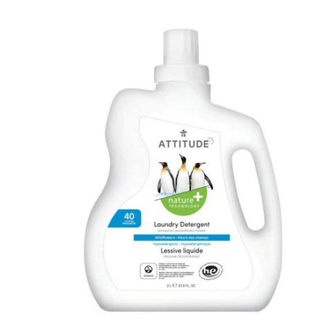 Attitude, Nature + Laundry Detergent Wildflowers, 70.4 Oz Attitude