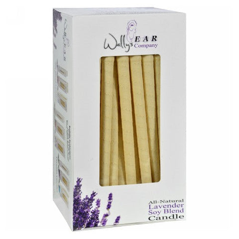 Wallys Natural Products, Soy Blend Ear Candle Lavender, 75 Count Wallys Natural Products