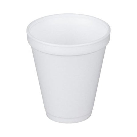 RJ Schinner, Dart Drinking Cup White Styrofoam Disposable, Case Of 40 RJ Schinner