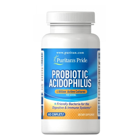 Puritan's Pride, Probiotic Acidophilus, 60 Caplets Puritan's Pride