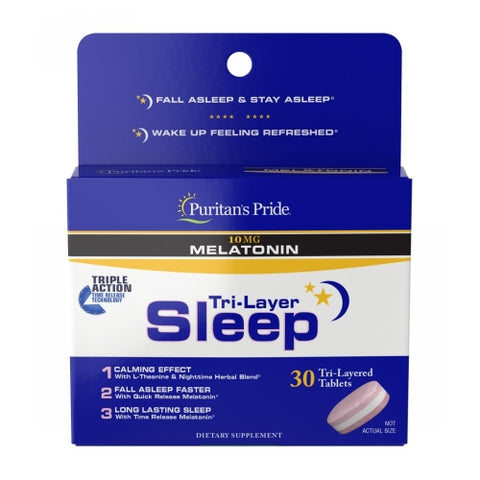 Tri-Layer Sleep 60 Gummies by Puritan's Pride