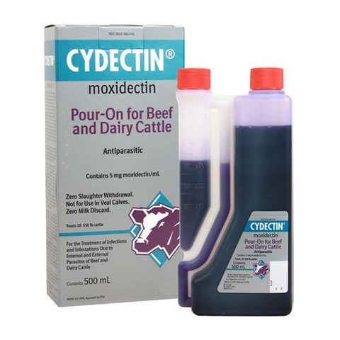 Elanco, Cydectin Cattle Pour-On Dewormer, 500 Ml Elanco