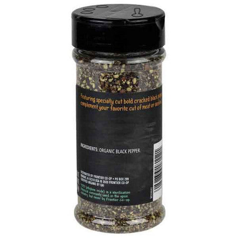 Frontier Coop, Organic Prime Cuts Cracked Pepper, 4.09 Oz Frontier Coop