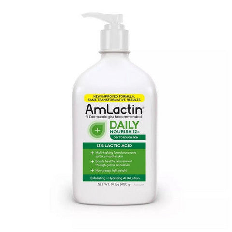 Amlactin, Daily Nourish Body Lotion, 14.1 Oz