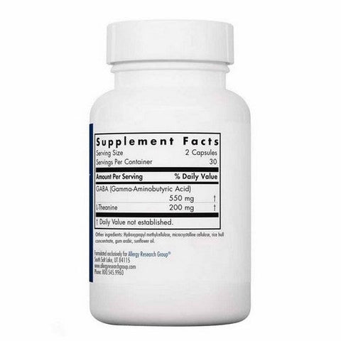 Nutricology/ Allergy Research Group, Zen Calmness Support Day Or Night, 200 Mg, 60 Veg Caps Nutricology/ Allergy Research Group