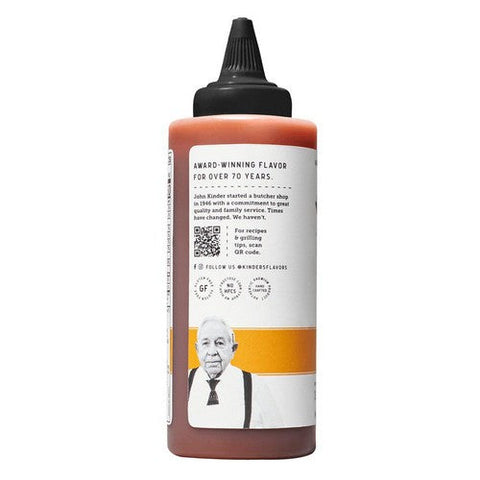 Kinders, Honey Hot BBQ Sauce, 15.5 Oz (Case Of 6) Kinders