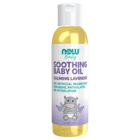 Now Foods, Soothing Baby Oil-Calming Lavender, 4 Oz Now Foods