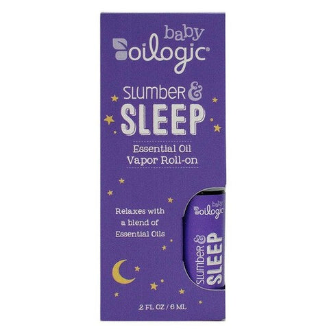 Oilogic, Baby Essential Oil Care Slumber Sleep Relaxing Lavender Roll-On, .2 Oz Oilogic