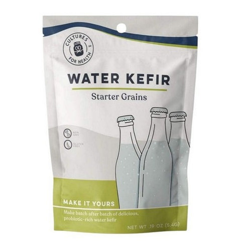 Water Kefir Grains Starter Culture 0.19 Oz by Cultures For Health