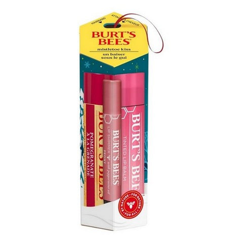 Mistletoe Kiss Pink Collection Holiday Gift Set 1 Kit by Burts Bees