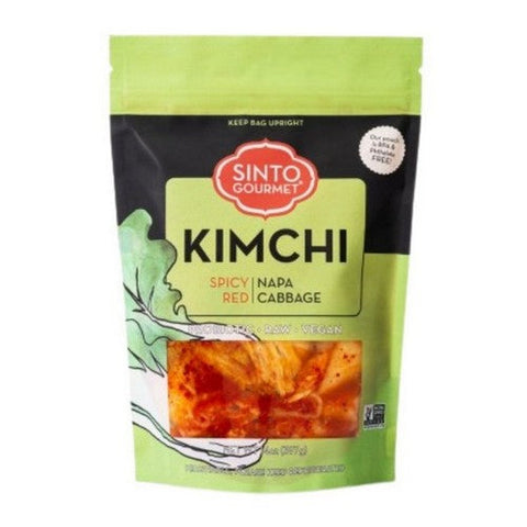 Sinto Gourmet, Kimchi Spicy Red Napa Cabbage, 14 Oz (Case Of 6) Sinto Gourmet