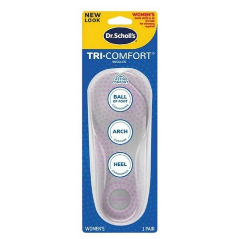 Dr. Scholls, Tri-Comfort Insoles 3/4 Length Women'sÂ SizesÂ 6-10, 1 Pair Dr. Scholls