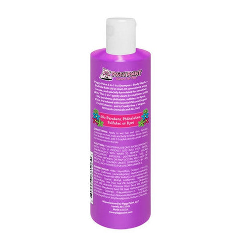 Piggy Paint, 3-In-1 Shampoo, Body Wash And Bubble Bath, 8 Oz Piggy Paint
