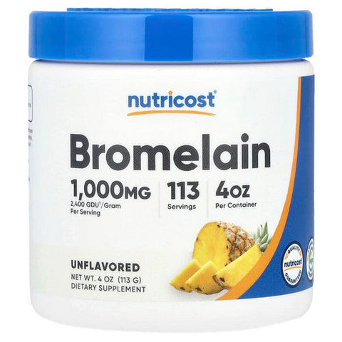 Nutricost, Bromelain Powder, 4 Oz Nutricost