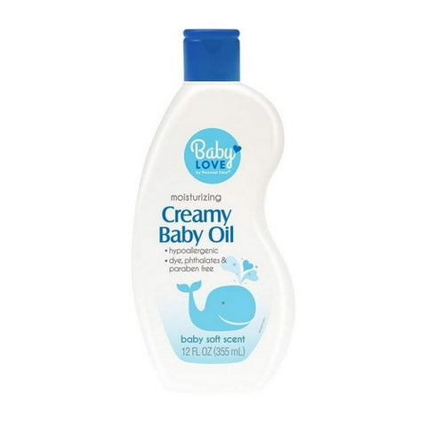 Soft And Soothing Creamy Baby Oil 12 Oz (Case Of 12) by Personal Care