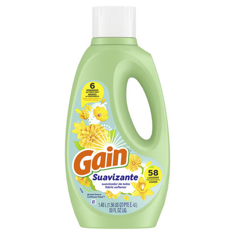 Suavizante Fabric Softener Sunflower Fresh Scent 50 Oz (Case Of 4) by Gain