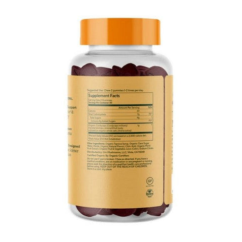 Om Mushrooms, Cordyceps Mushroom Gummy, 60 Capsules Om Mushrooms