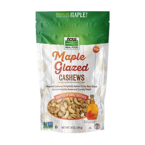 Now Foods, Maple Glazed Cashews, 10 Oz Now Foods