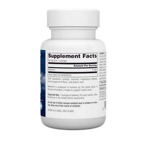 Source Naturals, Melatonin Peppermint, 5 Mg, 100 Lozenges Source Naturals
