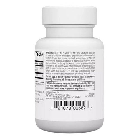 Source Naturals, Melatonin, 2.5 mg, Sublingual Peppermint 50 Tabs Source Naturals