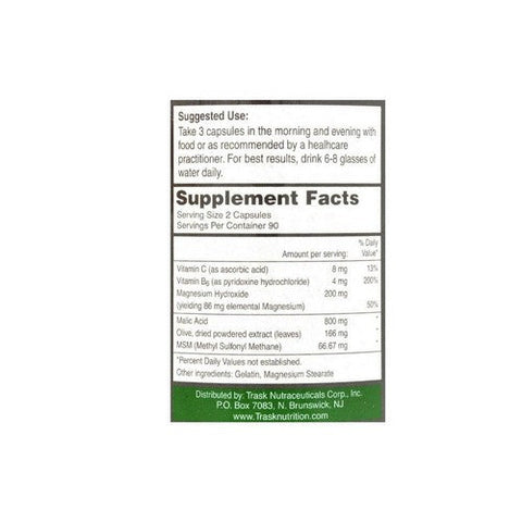 Trask Nutrition, Fibro Malic, Caps 180 Fibro Malic