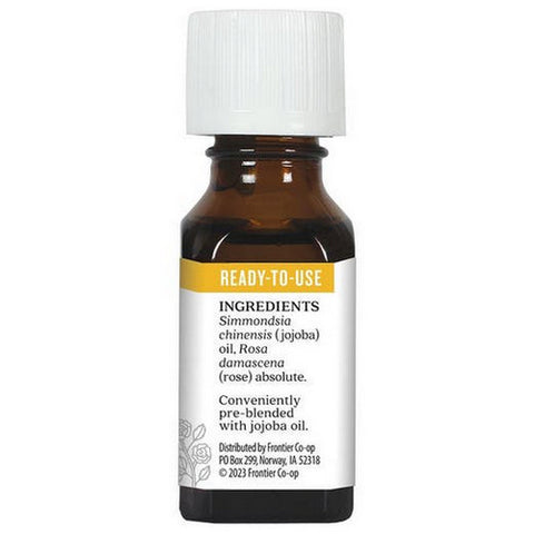 Aura Cacia, Precious Essentials Oil, Rose Absolute Jojoba, 0.5 Oz Aura Cacia