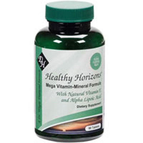 Healthy Horizons Mega Vitamin And Mineral Formula 90 Tablets by Diamond Herpanacine