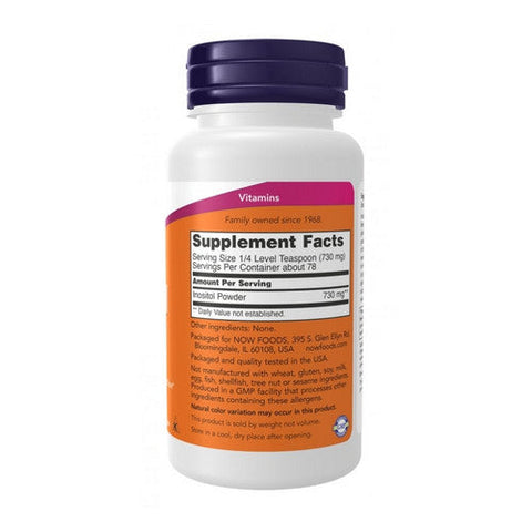 Now Foods, Inositol Powder, 2 Oz Now Foods