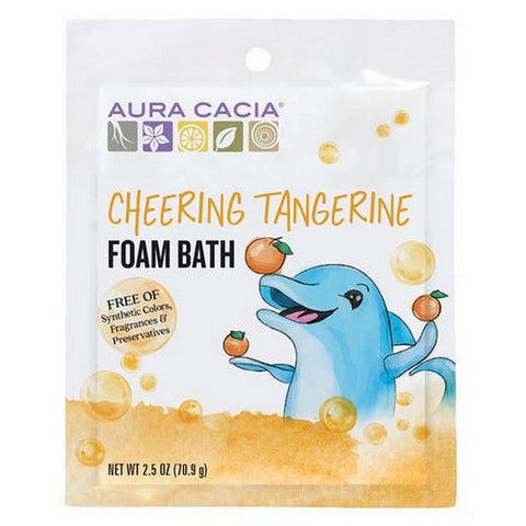 Aura Cacia, Aromatherapy Foam Bath, Kids Cheering 2.5 Oz Aura Cacia
