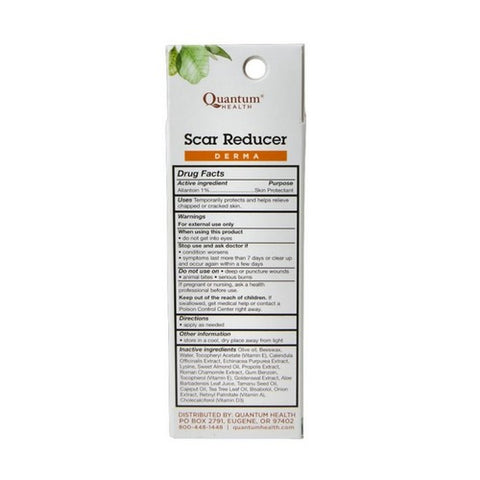Quantum Health, Scar Reducing Herbal Plus Nutrient Cream, 21 Grams